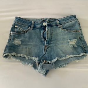 Volcom denim shorts